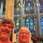  Inside Basilica de la Sagrada Familia, Barcelona, Spain
